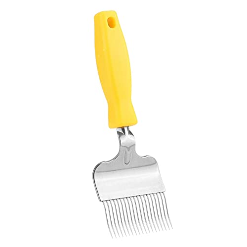 Fdit Bee Keeping Uncapping Fork Stainless Steel Honey Comb Beekeeping Tine Uncapping Fork Hive for Beekeeping Accessories