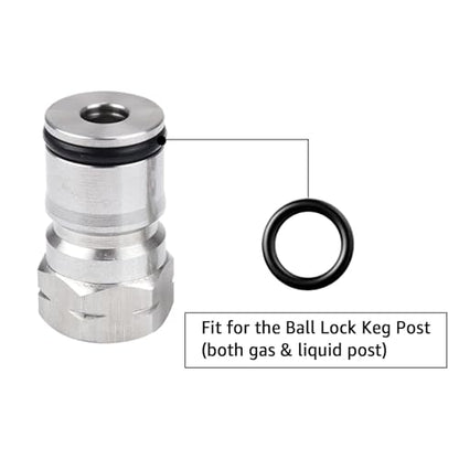 4 Sets Beer Keg O-Ring Gasket for Cornelius Keg Lid O-ring Beer Keg Post O Ring for Corny Keg Dip Tube Replacement O-Ring Beer Keg Poppet Valve O Ring Wear-Resistance Home Brew Keg Gasket