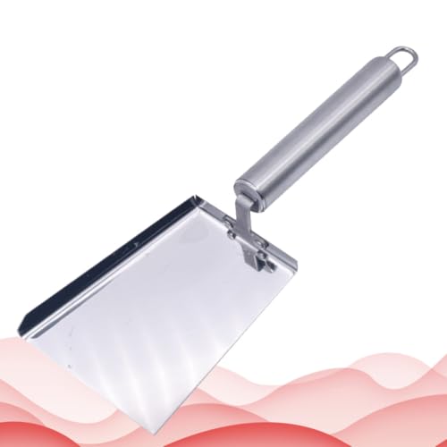 Stainless Steel Hive Scraper Shovel Tail Hanging Hole Design for Convenient Storage, Sturdy Case Tool for Beekeeping