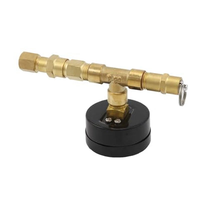 Home Brewing Ball Lock Pressure Relief Valve with Gauge 15psi Spunding Homebrew Beer Carbonation Regulator Brewing Accessories