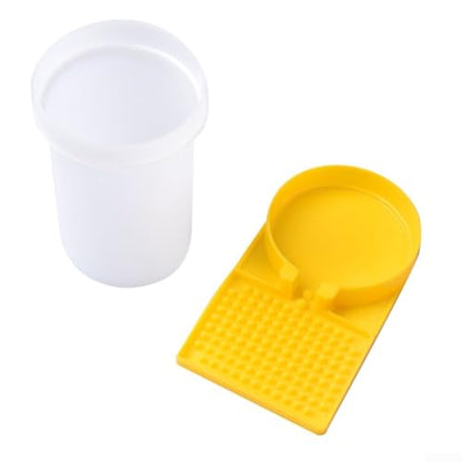 Bee Feeder Hive Entrance With Anti-Drowning And Robbing Prevention Safe Sugar Feeding