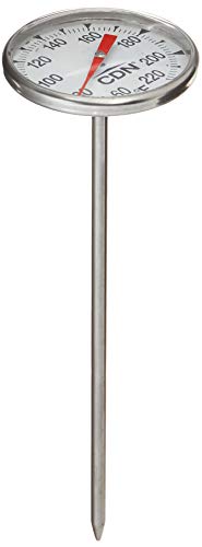 CDN IRL220 Large Dial Cooking Thermometer - size: 1.75-inch/4.4 cm Magnified Dial