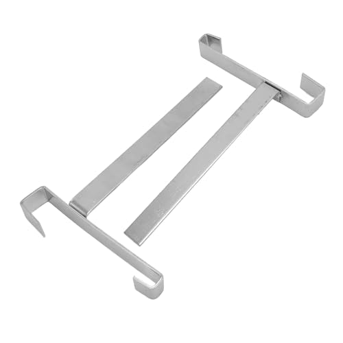Stainless Steel Beehive Frame Holder, 5 Frames Capacity Claw Grip Stand, Sturdy Lightweight Portable Apiary Tool, fit for Standard Frames, Easy Maintenance Space Saving Beekeeping