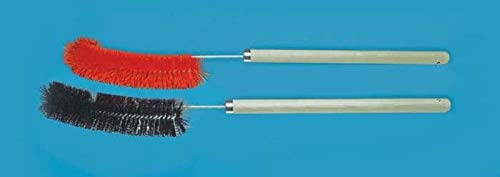 Cole-Parmer Nylon Carboy Brush, Black, 22 (in) Overall Length, 8 (in) Brush, 2 (in) Dia: 12/PK - size: 22 in.