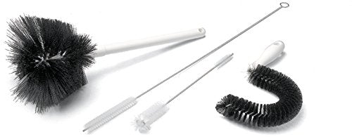 SPARTA 4067300 Plastic Handle Brush, Urn Brush With Polyester Bristles, 25 Inches, White