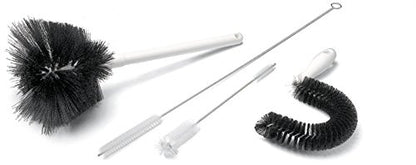 SPARTA 4067300 Plastic Handle Brush, Urn Brush With Polyester Bristles, 25 Inches, White