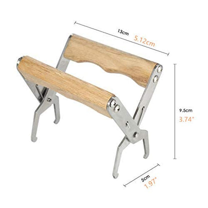 Beekeeping Frame Gripper, Wooden Bee Hive Frame Holder Grip Tool for Beekeeper Equipment Gripper Capture Tool