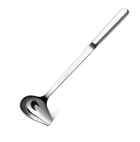 New Star Foodservice Hollow Handle Notched Serving Spoon, Stainless Steel, 1-oz Gravy Soup Ladle, 12.5-Inch, Silver - size: 1-oz Gravy Soup Ladle (12.5-Inch)