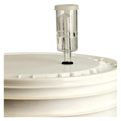 Brewing Accessories Airlock Grommet Silicone Grommets for Homebrewing Beer Wine Straws Mead Wine Sauerkraut Kimchi 20 Pack Brewing Accessories(Clear) - color: Clear