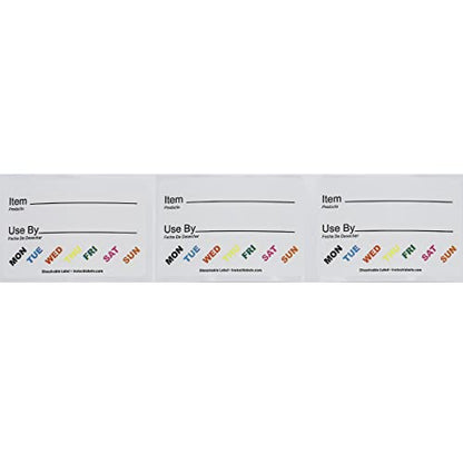 Simplified Universal Dissolvable Labels 2 x 3 500 Total Adhesive Stickers