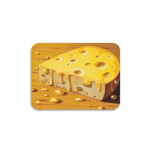 Cheese Pattern Dish Drying Mat 16"x12", Super Absorbent Kitchen Counter Mat, Dish Drying Pad for Sinks, Draining Racks, Countertops - size: 16x12 in