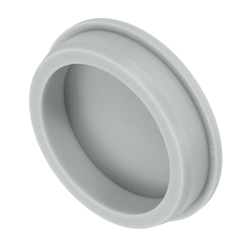 uxcell Silicone Rubber Plug, High Temp Round Hole Plug Waterproof Rubber Stopper Pipe End Caps Fit 66.3mm/2.61" for Bathtub Bottle Sealing, Grey - size: 66.3mm/2.61"