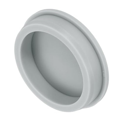 uxcell Silicone Rubber Plug, High Temp Round Hole Plug Waterproof Rubber Stopper Pipe End Caps Fit 66.3mm/2.61" for Bathtub Bottle Sealing, Grey - size: 66.3mm/2.61"
