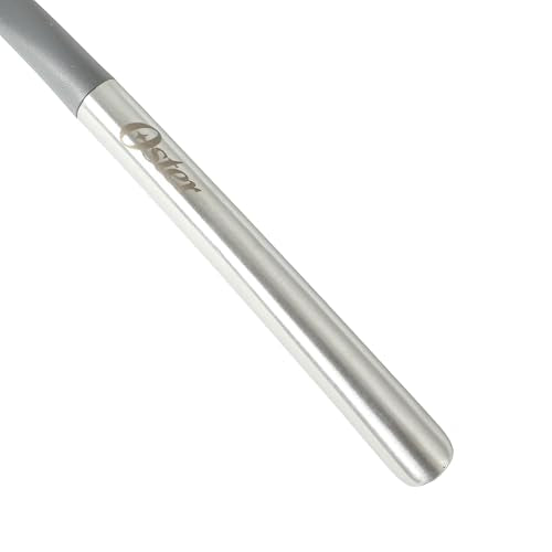 Oster Chadswyck 13” Slotted Turner Spatula, Heat Resistant Silicone Head, Stainless Steel Handle, Safe for Nonstick Cookware, Dishwasher Safe - color: Chadswyck (13" Slotted Turner)