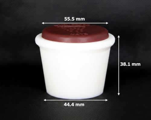 Ventilating Fermentation Bung - 5 Pack. Premium Silicone Barrel Bung made in the USA