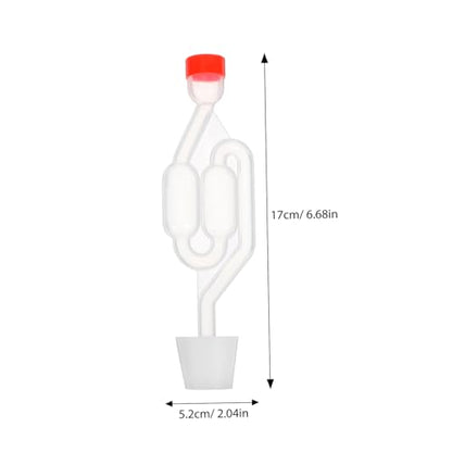 Healifty 3-Piece S-Shape Fermentation Set Stopper for Home Brewing Wine Making and Pickling
