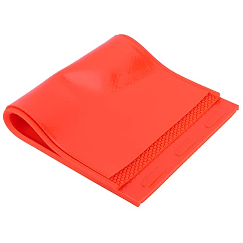 2Pcs Beeswax Sheet Mold, Natural Beeswax Sheet DIY Rubber Comb Foundation Press Mold Beekeeping Accessory Red