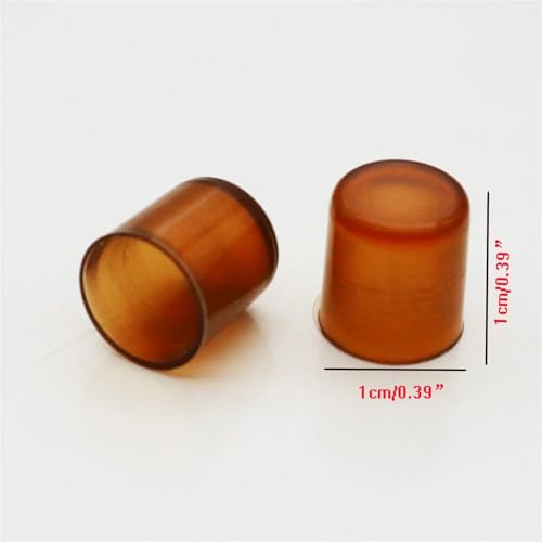 1000 PCS Bee Queen Rearing King Cups Brown Color Cells Cages Room Cups Cell Cage Cup Bees Tools Beekeepers Equipment