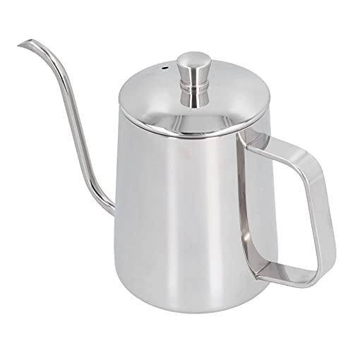 600ml 304 Stainless Steel Coffee Kettle Pour Over Coffee Pot for Home Kitchen Coffeemaker Carafes