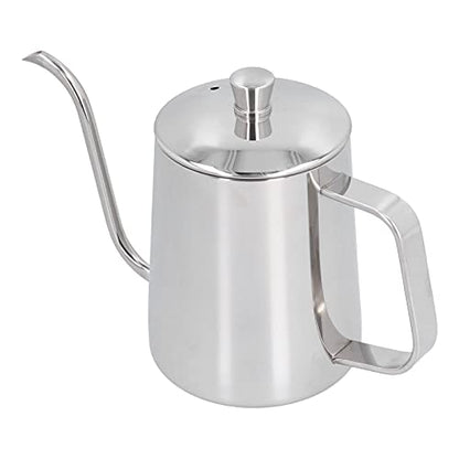 600ml 304 Stainless Steel Coffee Kettle Pour Over Coffee Pot for Home Kitchen Coffeemaker Carafes