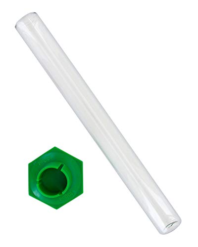 Glass Hydrometer Test Jar 10" with Plastic Base