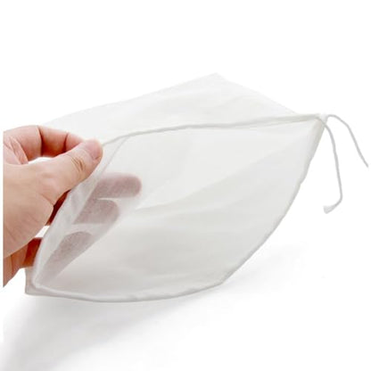 MyLifeUNIT Soup Bags, Cotton Mesh Bag for Cooking, 16" x 20", Set of 4 - size: 16 x 20 Inch