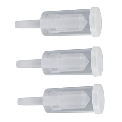LABRIMP 6 Pcs One Way Exhaust Water Sealed Check Valve Kit for Homebrew Beer and Wine Making Standard Easy to Use Prevents Back Flush and Isolates Air - size: 6 pcs