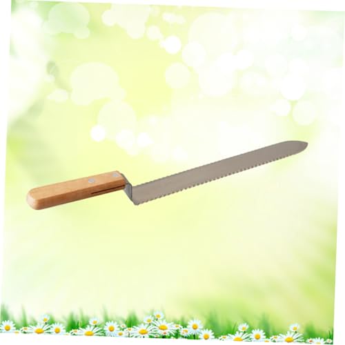 Stainless Steel Serrated Z Shaped Honey Uncapping Knife Beekeeper Tool for Efficient Wax Removal and Beehive Maintenance