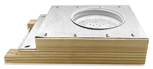 Bee Feeder | Feed Your Honey Bees in Cold Weather | Works with Standard Mason Jar