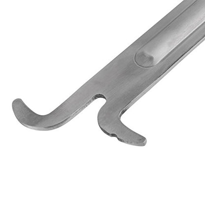 Hive Tool, Beekeeping Supplies, 390mm Stainless Steel Extra Long Beehive Cleaning Scraper for Beekeeper, Beginners, Bee