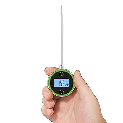 CHEFSTEMP Pocket Pro Instant Read Meat 1-Second Digital Meat Thermometer for Grilling, Food, BBQ, Kitchen Cooking, Oil Deep Frying & Candy (Light Blue) - color: Light Blue