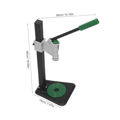 Toyvian Manual Beer Bottle Capper Bench Crown Capper for 26mm/29mm Caps with Adjustable Height 7.8"-18.3" Handheld Sealing Tool for Home Brewing and Soda Bottling