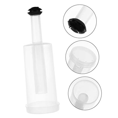 LABRIMP 1set Three-piece Silicone One-way Fermentation Stopper Kit for Home Brewing Food-grade Silicone Lids for Wine Beer and Juice Fermentation