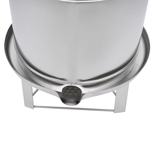 Honey Extractor, 12.6L/532.6 Oz Bee Honey Press Machine With Large Press Plate, Portable Stainless Steel Beekeeping Equipment Tool w/ Uniform Mesh, Large Bee Honey Press Extractor For Farms, Beehives