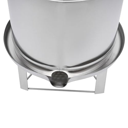 Honey Extractor, 12.6L/532.6 Oz Bee Honey Press Machine With Large Press Plate, Portable Stainless Steel Beekeeping Equipment Tool w/ Uniform Mesh, Large Bee Honey Press Extractor For Farms, Beehives