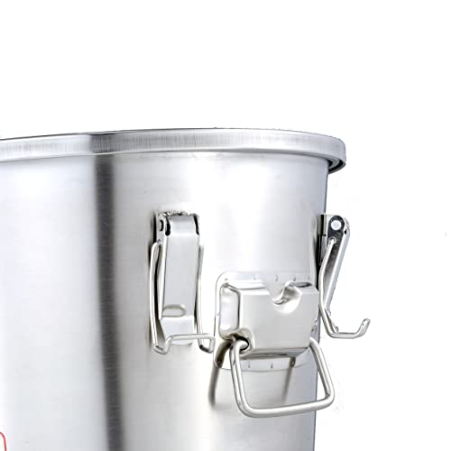 Fermentation tank Home Brew Fermenter with cooling coil Craft beer stainless steel conical fermenter storage kettle 9 gallon