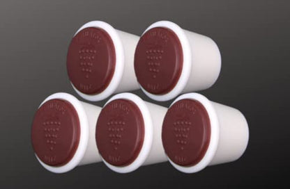 Ventilating Fermentation Bung - 5 Pack. Premium Silicone Barrel Bung made in the USA