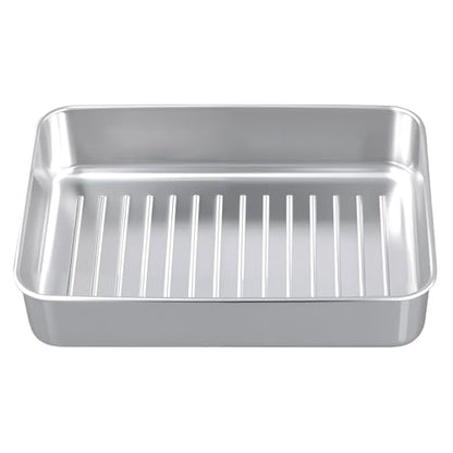 SINJEUN 4 PCS Stainless Steel Cheese Container, Deli Meat Storage Containers with Lid for Fridge Organizers and Storage