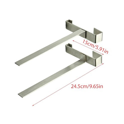 4Pcs Stainless Steel Bees Hives Frame Holders with Full Frame Support Capacity