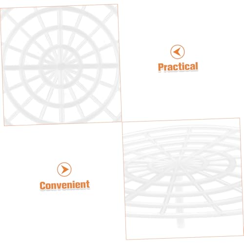 PRETYZOOM 5pcs Fermentation Weight Pickle Jar Press Plates for Kimchi and Pickled Foods Round Mesh Vegetable Press Rack Compact Multifunctional Fermenting Kit for Home and Outdoor Use