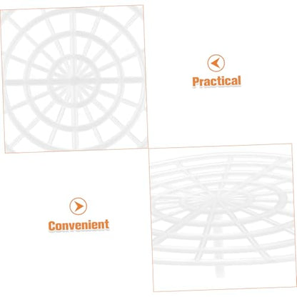 PRETYZOOM 5pcs Fermentation Weight Pickle Jar Press Plates for Kimchi and Pickled Foods Round Mesh Vegetable Press Rack Compact Multifunctional Fermenting Kit for Home and Outdoor Use
