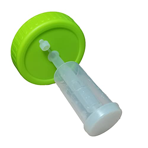 TopHomer Fermentation Lid Plastic Fermenting Lid Air Lock Fermenter Burp Lid for Making Kimchi, Ginger Carrots, Hot Sauce, Sauerkraut, Pickle(Rose red) - color: Rose Red
