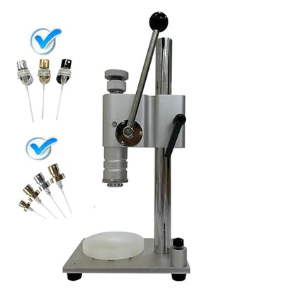 Manual desktop perfume bottle crimper and capping tool machine, perfume sprayer sealer crimping plier for 13mm 15mm