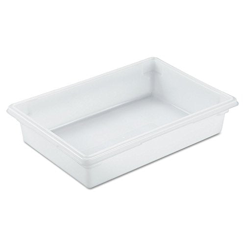 Rubbermaid Commercial Products Food Storage Box, 8.5 Gallon Capacity, White, for Restaurant/Kitchen/Cafeteria - color: White, size: 8.5 Gal, style: Container