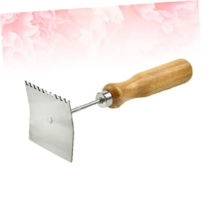 BESPORTBLE 2pcs Queen Hive Shovel Beekeeper Hive Cleaner Handle Heavy-Duty Scraper Tool for Efficient Beekeeping