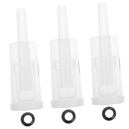 SHOWERORO Kit 3-piece Air Locks Pp Material Valves for Craft Beer Wine Sauerkraut Kimchi Making