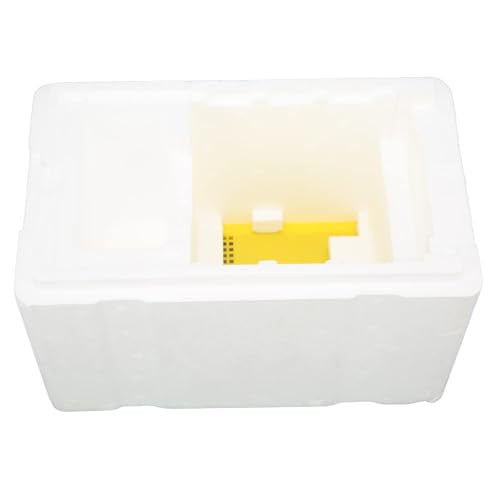 Foam Beehive Box for Beekeeping, Lightweight Portable Mating Box for Breeding and Reproduction, Features Sliding Panels, Better Insulation Than Wooden