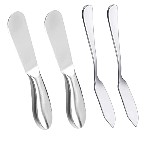 PEPAXON Butter Knife Butter Spreader Cheese Slicer Stainless Steel Ergonomic Handle 14.5x2cm