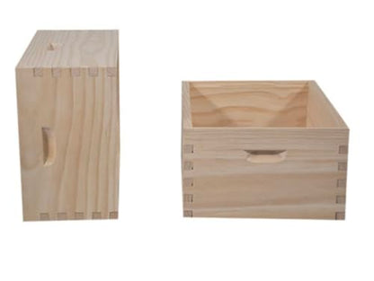 LANGNSTROTH DEEP Box Size for 10 Frame Standar LANGSTROTH UNASSEMBLED