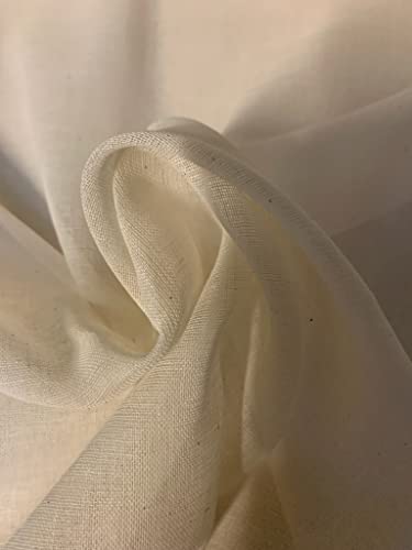 Grade 90 Natural Cheesecloth by The Yard 36 inches Wide 100% Cotton - size: Grade 90
